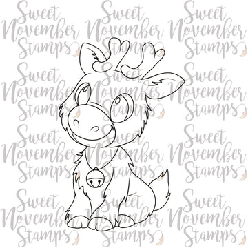 Digital Stamp - Reindeer Games: Puddin