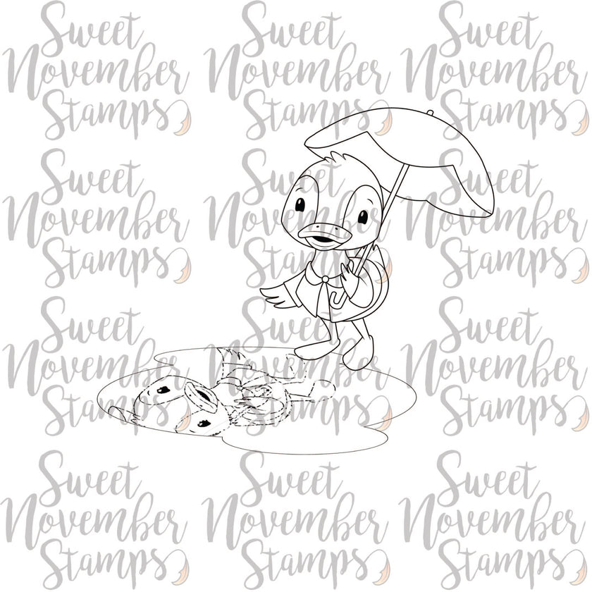 Digital Stamp - Puddles