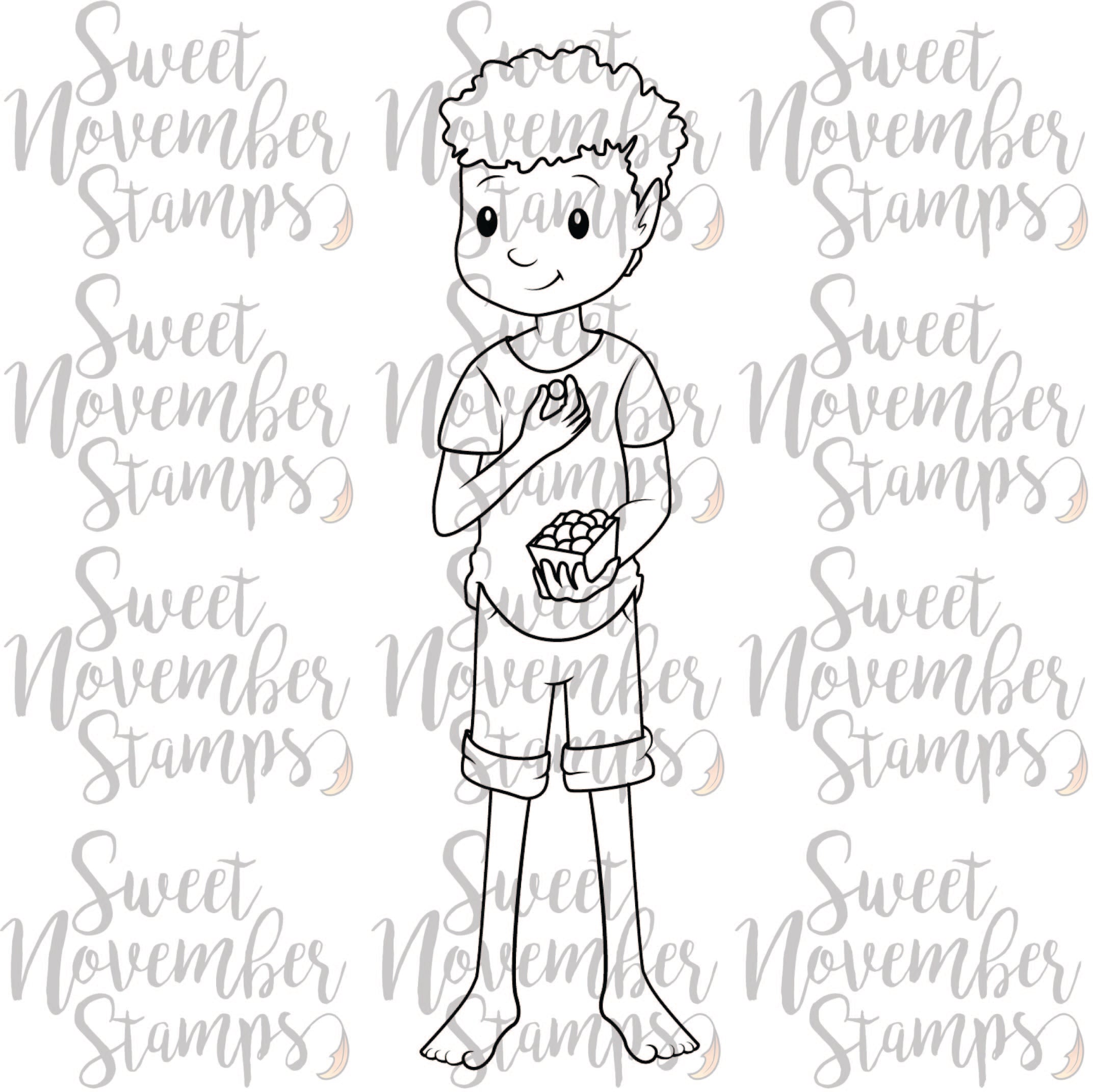 Digital Stamp - The Brownies Farmers Market: Reed