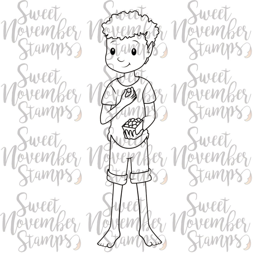 Digital Stamp - The Brownies Farmers Market: Reed