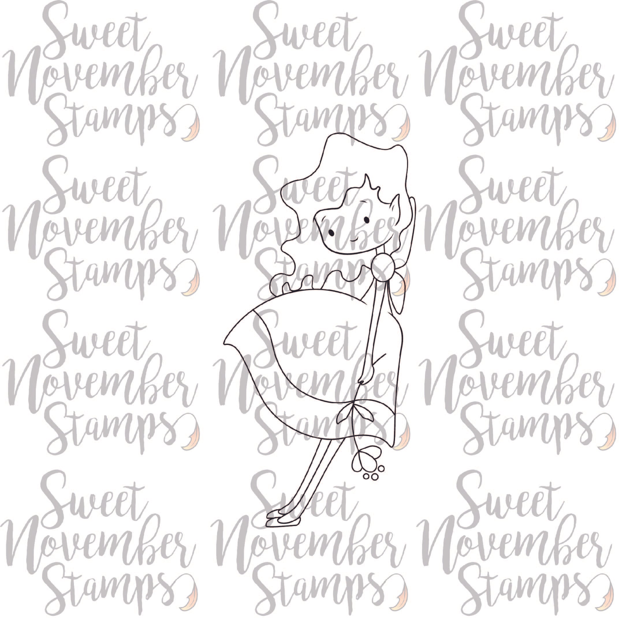 Digital Stamp - Sweet November Vault: Roslyn