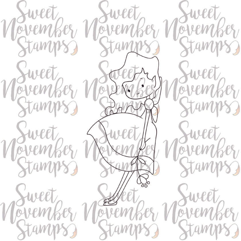 Digital Stamp - Sweet November Vault: Roslyn