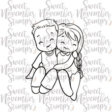 Load image into Gallery viewer, Digital Stamp - My Wee Valentine: Ryan and Molly
