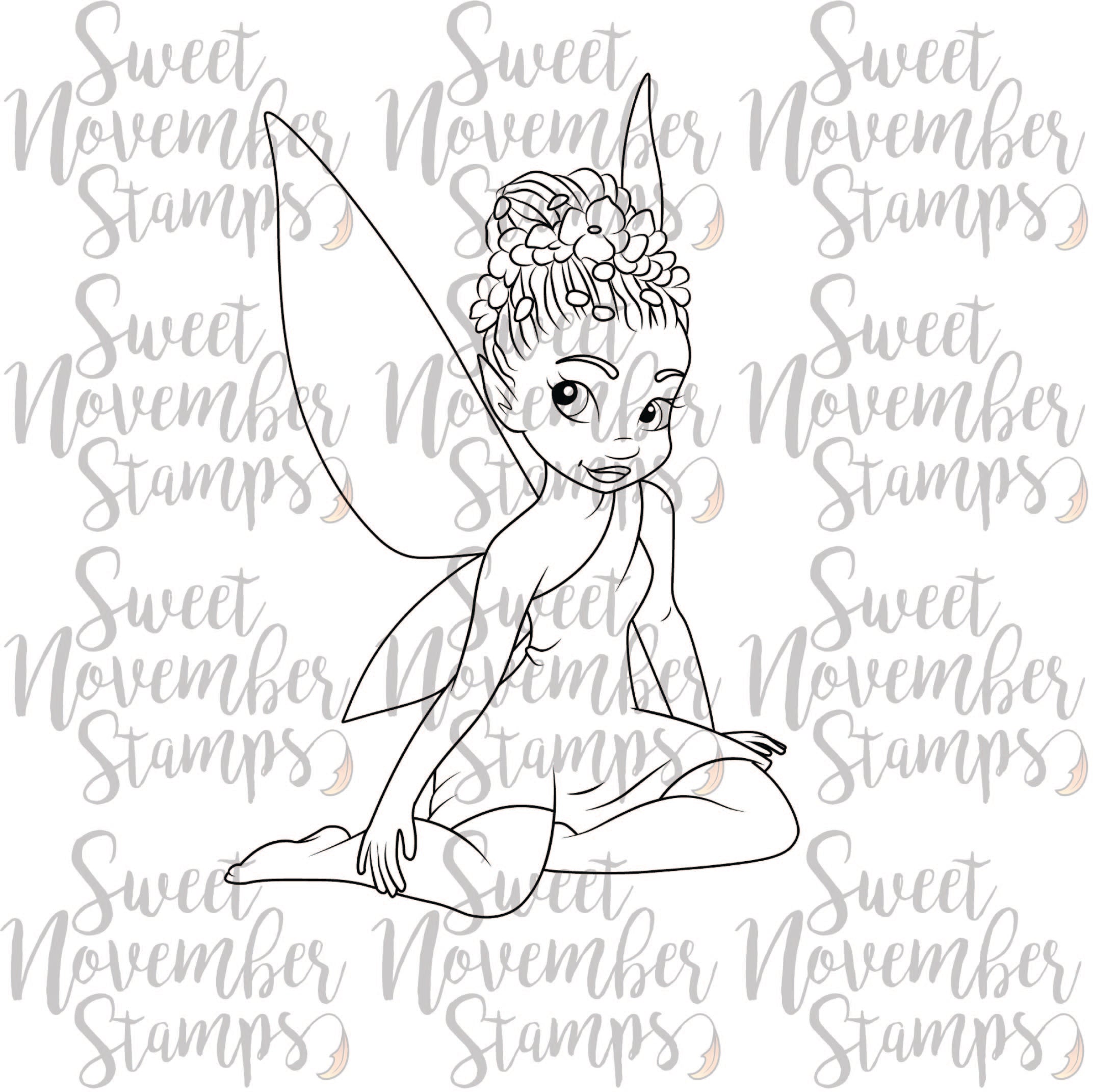 Digital Stamp - Spice Fairy Saffron