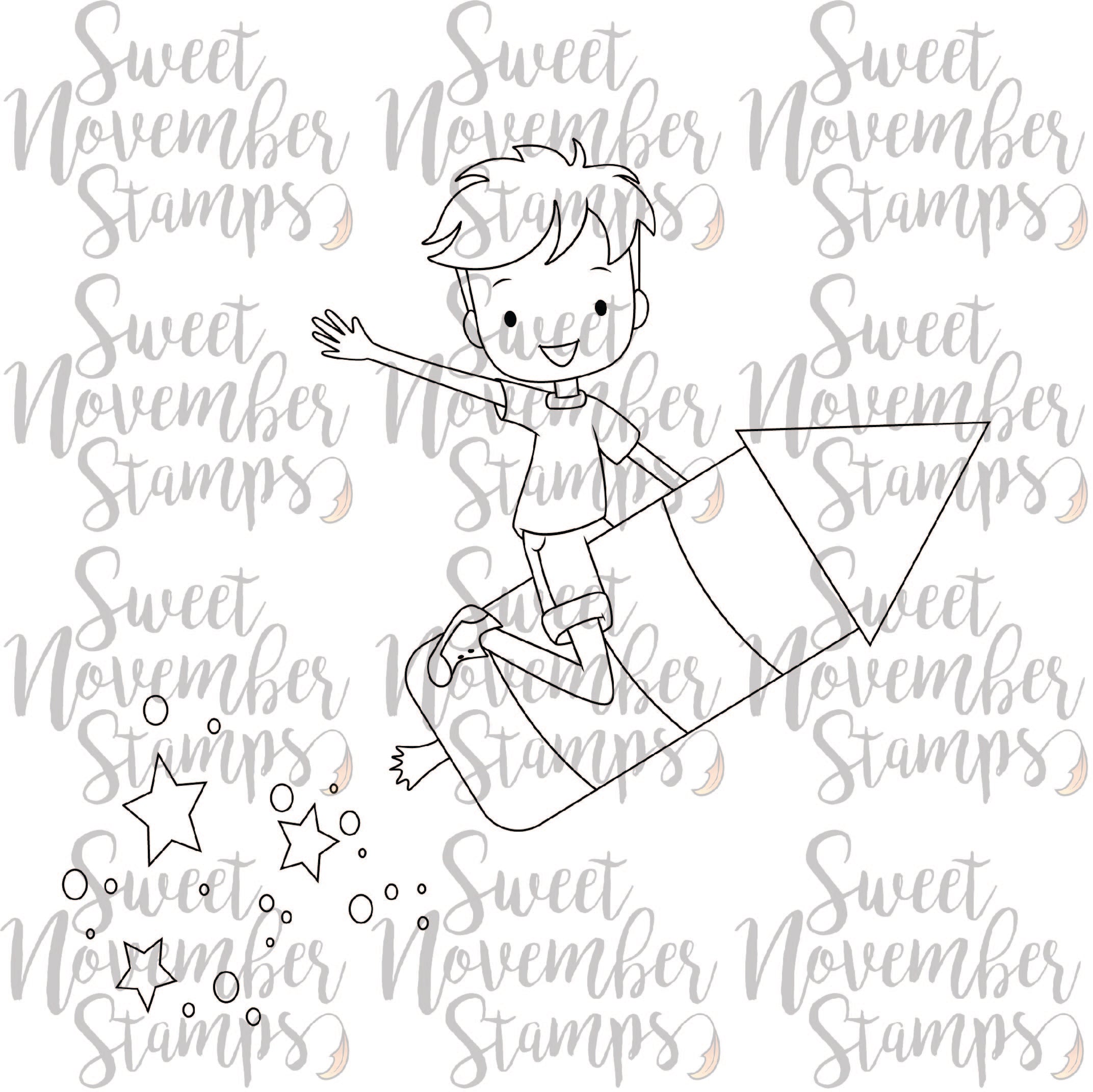 Digital Stamp - Sweet November Vault: Sam