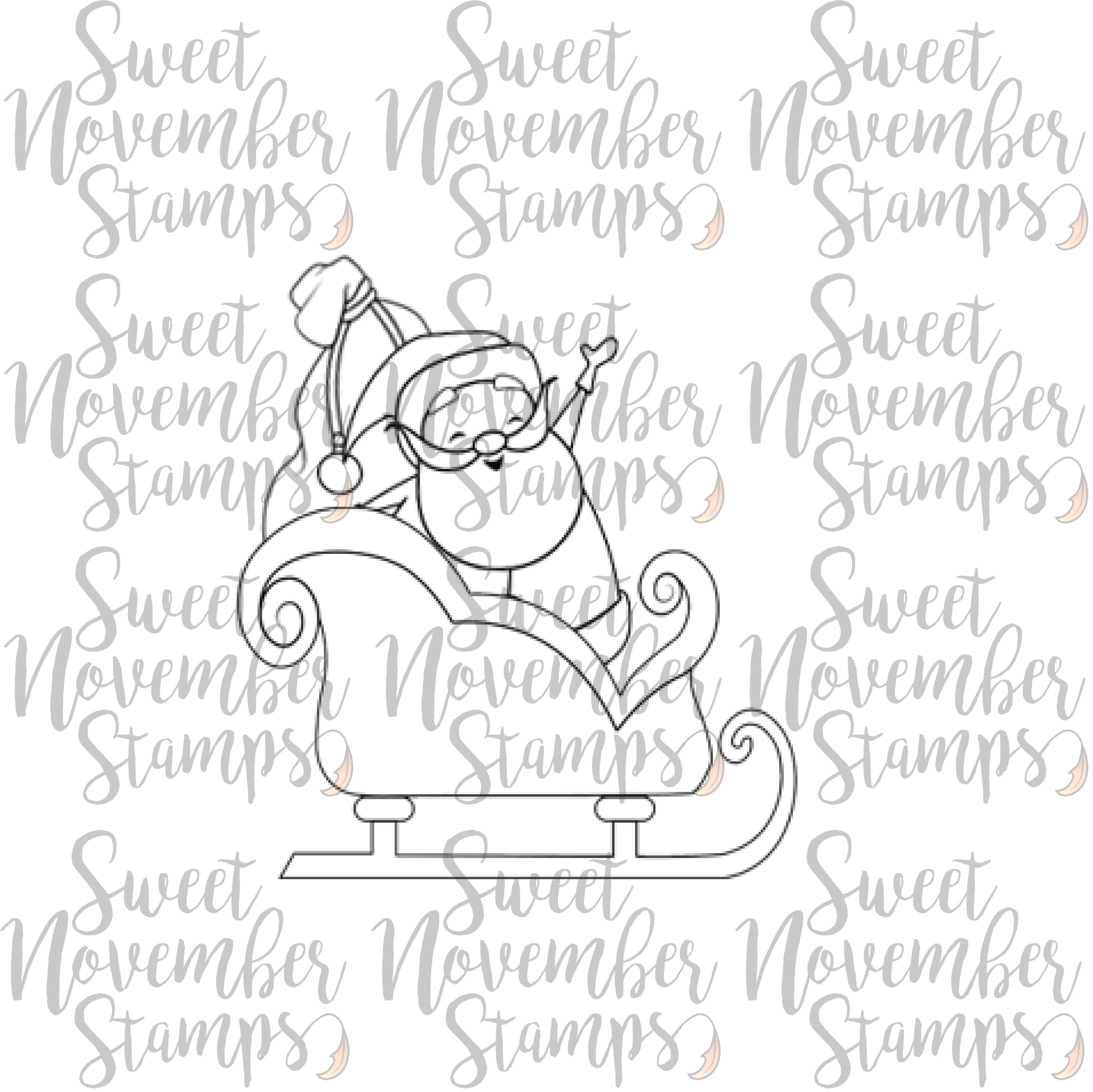 Digital Stamp - A Very Merrwee Christmas: Santa Bundle