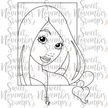 Load image into Gallery viewer, Digital Stamp - Zodiac Girl: Scorpio
