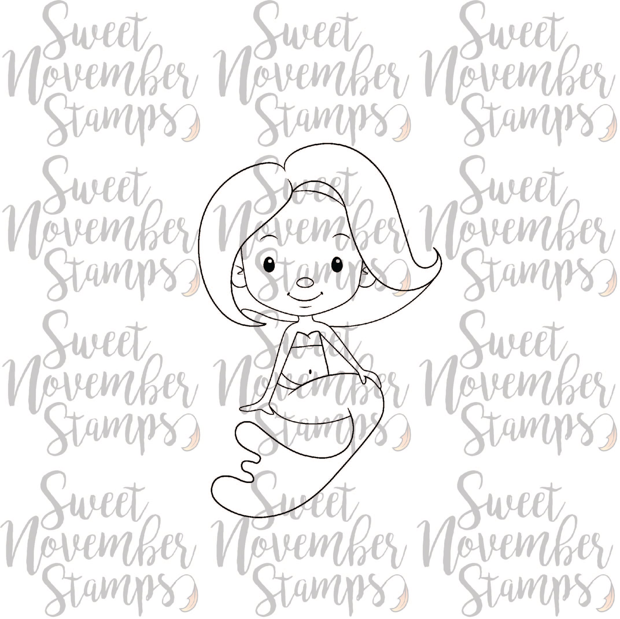 Digital Stamp - The Guppies: Shellsea