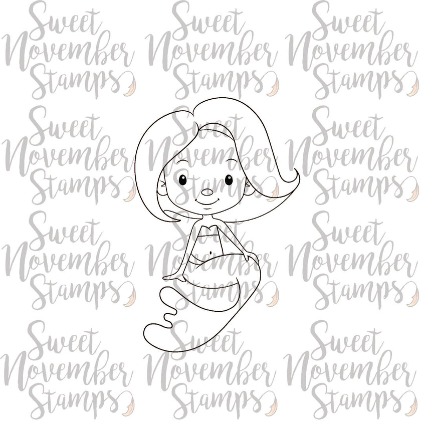 Digital Stamp - The Guppies: Shellsea