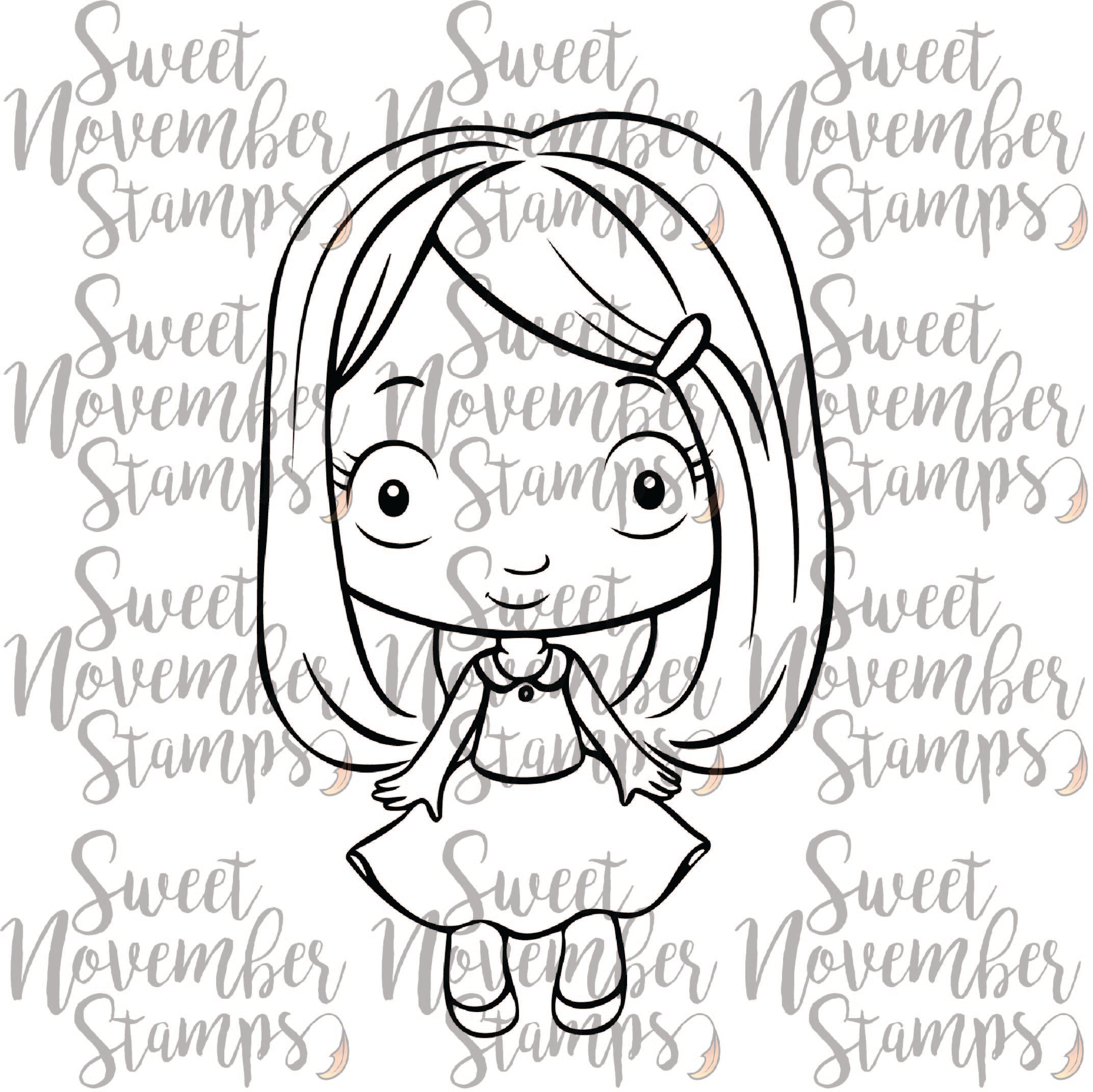 Digital Stamp - Simple Betty