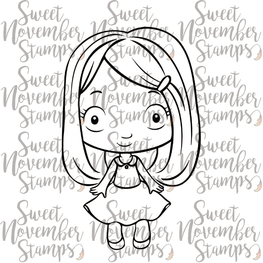 Digital Stamp - Simple Betty