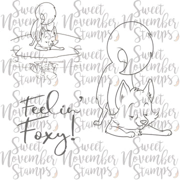 Digital Stamp - Reflections: Sly Fox