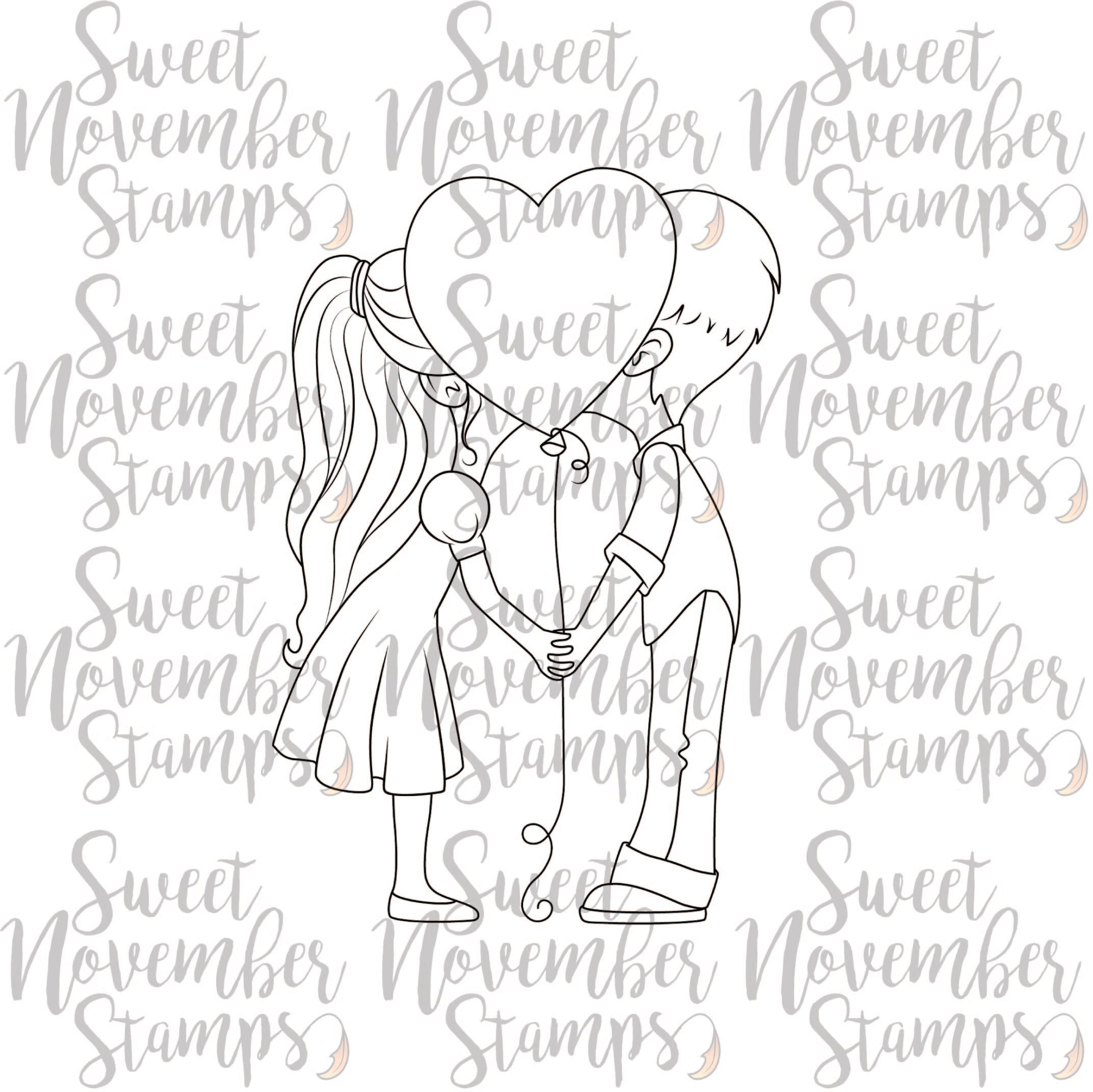 Digital Stamp - Smooches