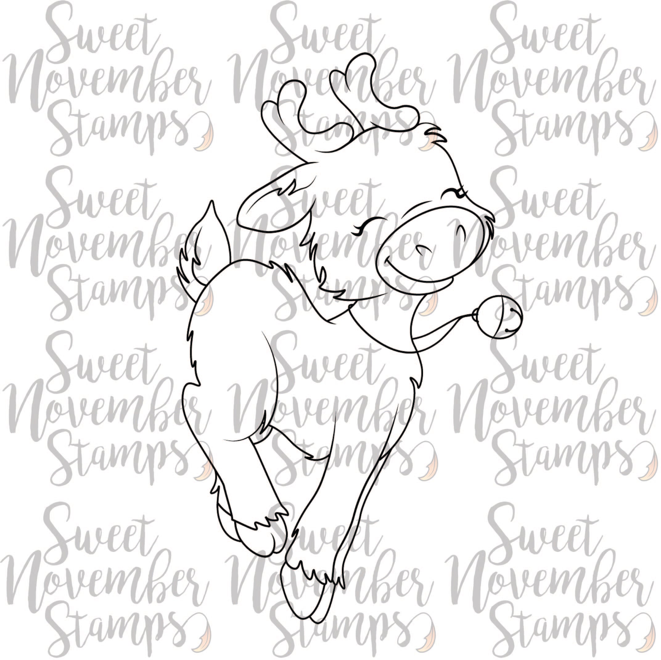 Digital Stamp - Reindeer Games: Snickerdoodle