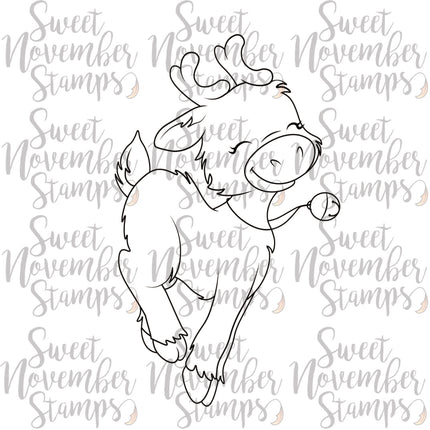Digital Stamp - Reindeer Games: Snickerdoodle