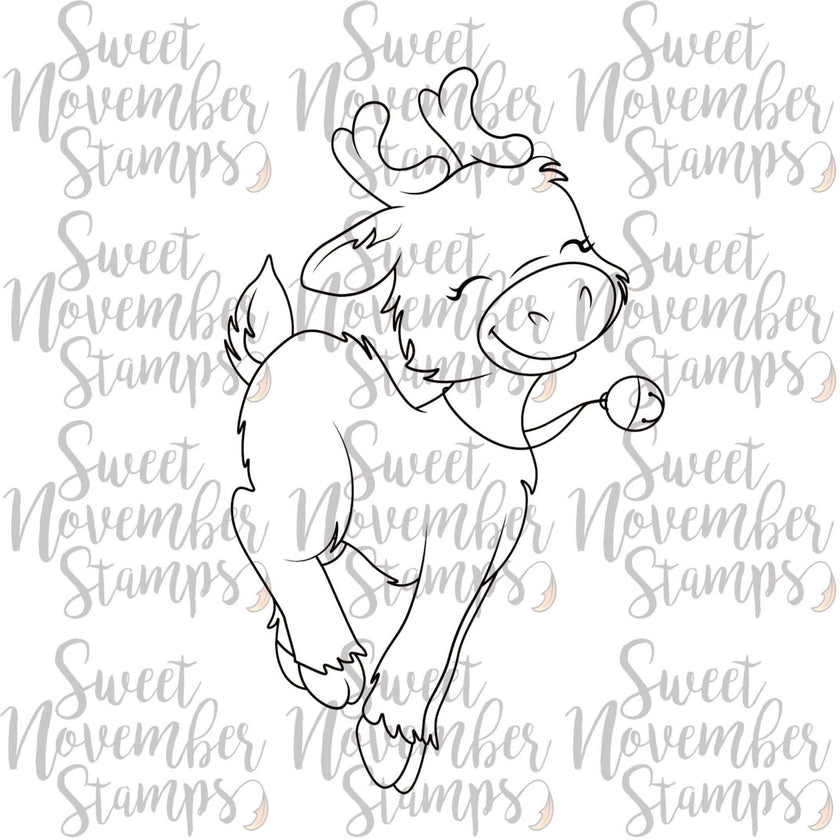 Digital Stamp - Reindeer Games: Snickerdoodle