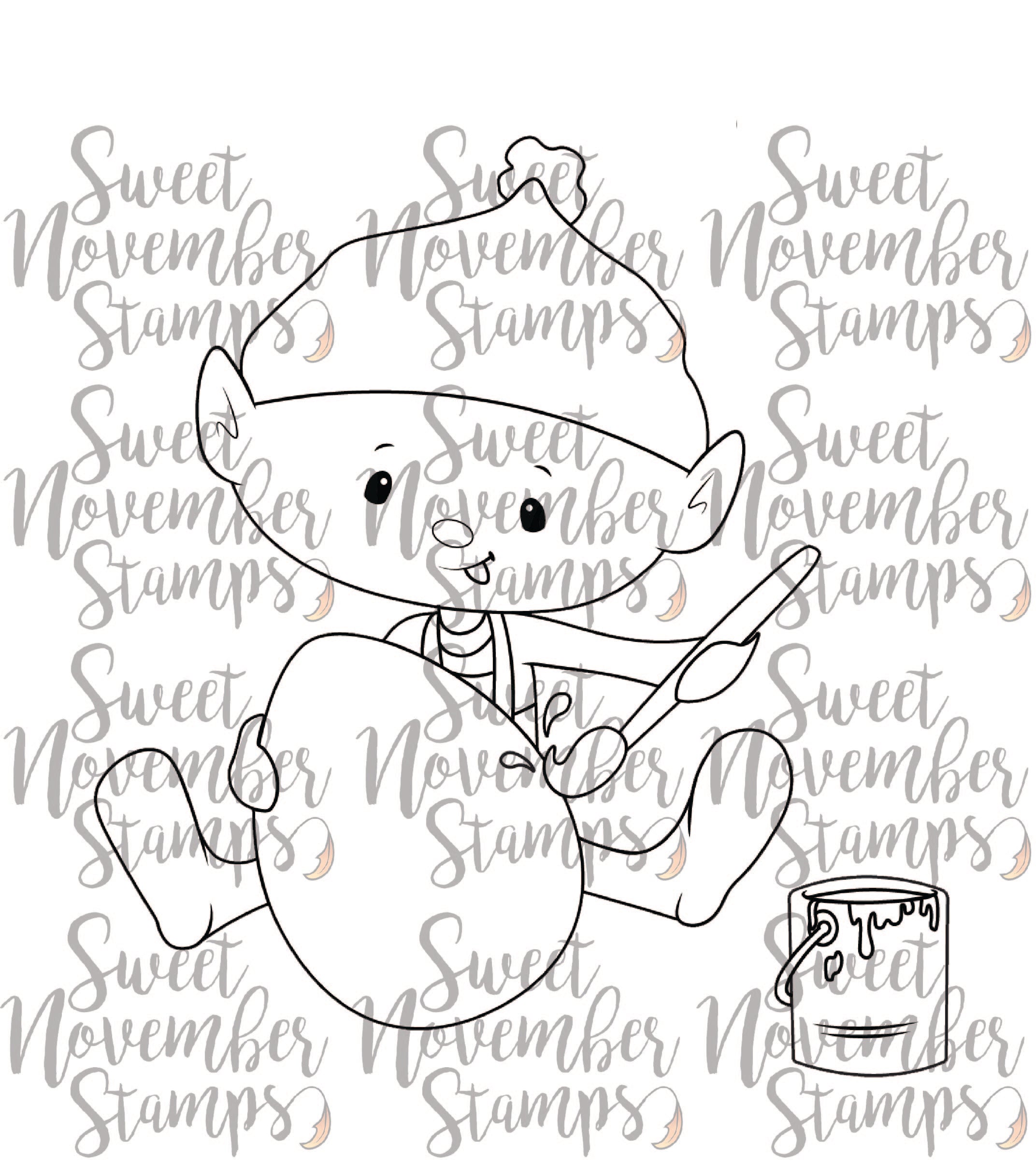 Digital Stamp - Sweet November Vault: Spring Elf Sprout