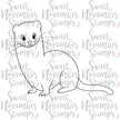 Digital Stamp - Stanley the Stoat