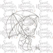 Digital Stamp - Umbrella Kids: Stormi