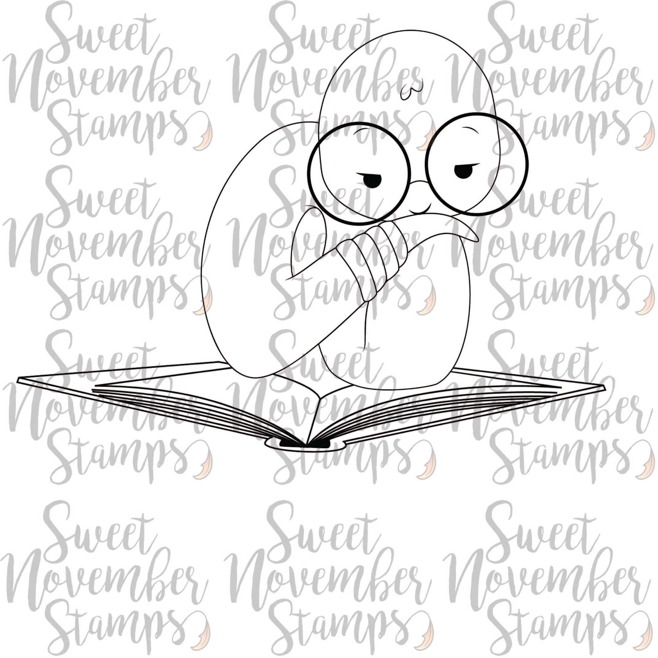 Digital Stamp - Studious Stevie