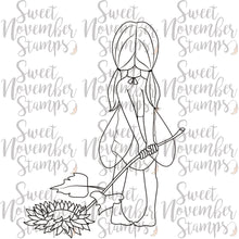 Load image into Gallery viewer, Digital Stamp - Sunflower Fairy
