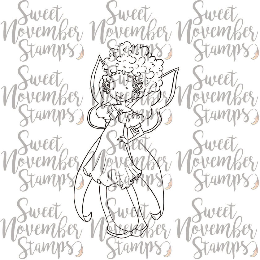 Digital Stamp - Galentine Fairies: Thandie