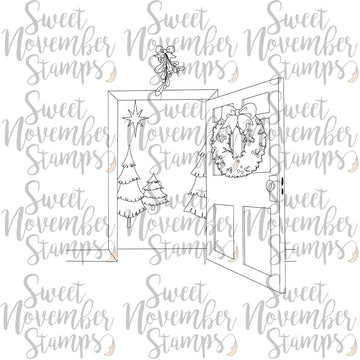 Digital Stamp - Scene Builder: The Door is Always Open