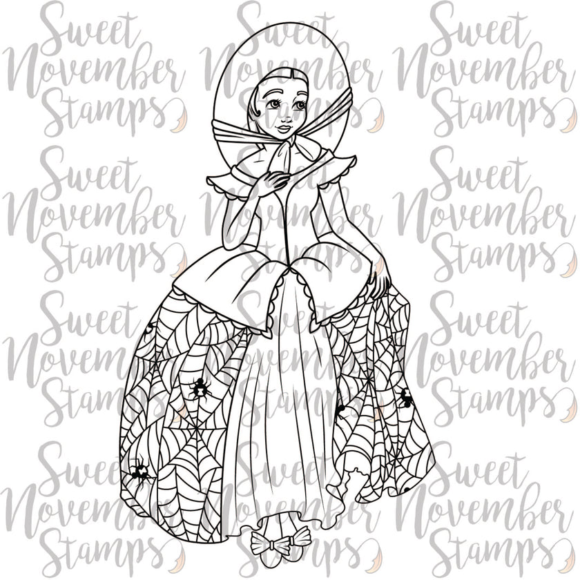 Digital Stamp - Catwalk Witches: Theadora