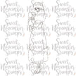 Digital Stamp - Vintage Christmas Shopper