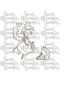 Digital Stamp - March of the Fairies: Viola and Hugo