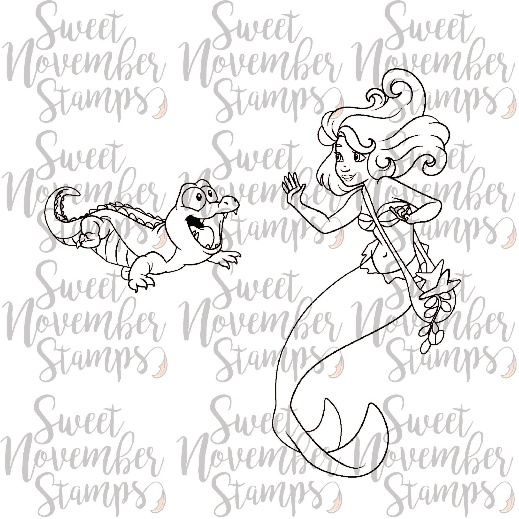 Digital Stamp - Stabby,Bitey: Wave Coralkeeper and Crikey