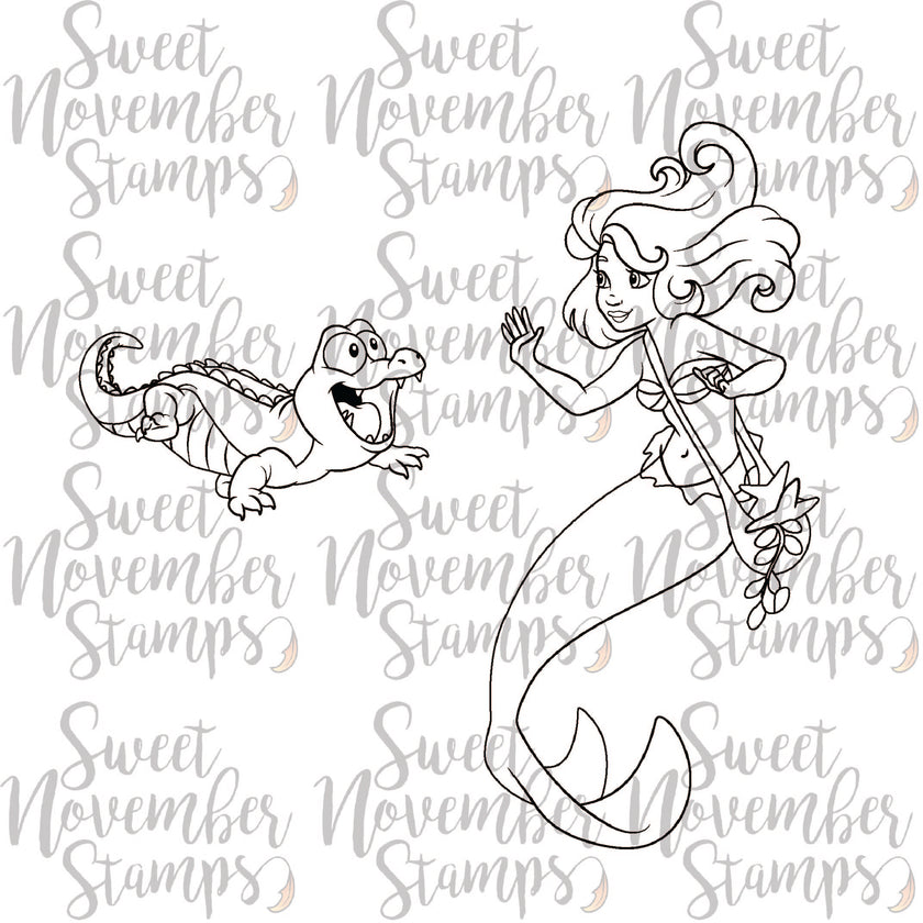 Digital Stamp - Stabby,Bitey: Wave Coralkeeper and Crikey