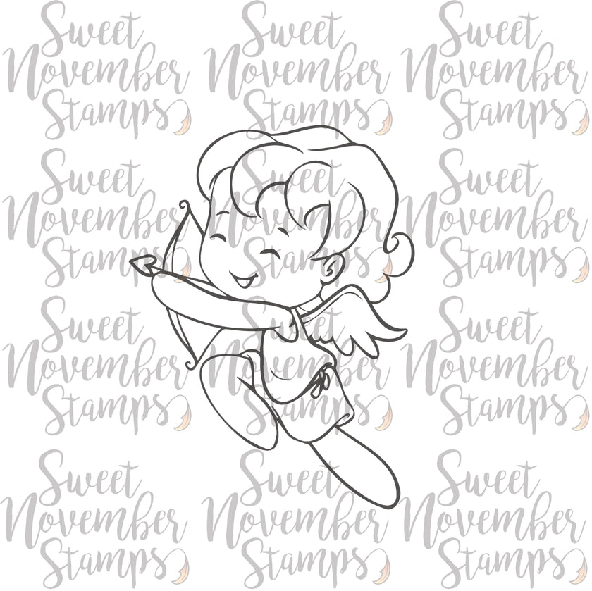 Digital Stamp - Wee Cupid