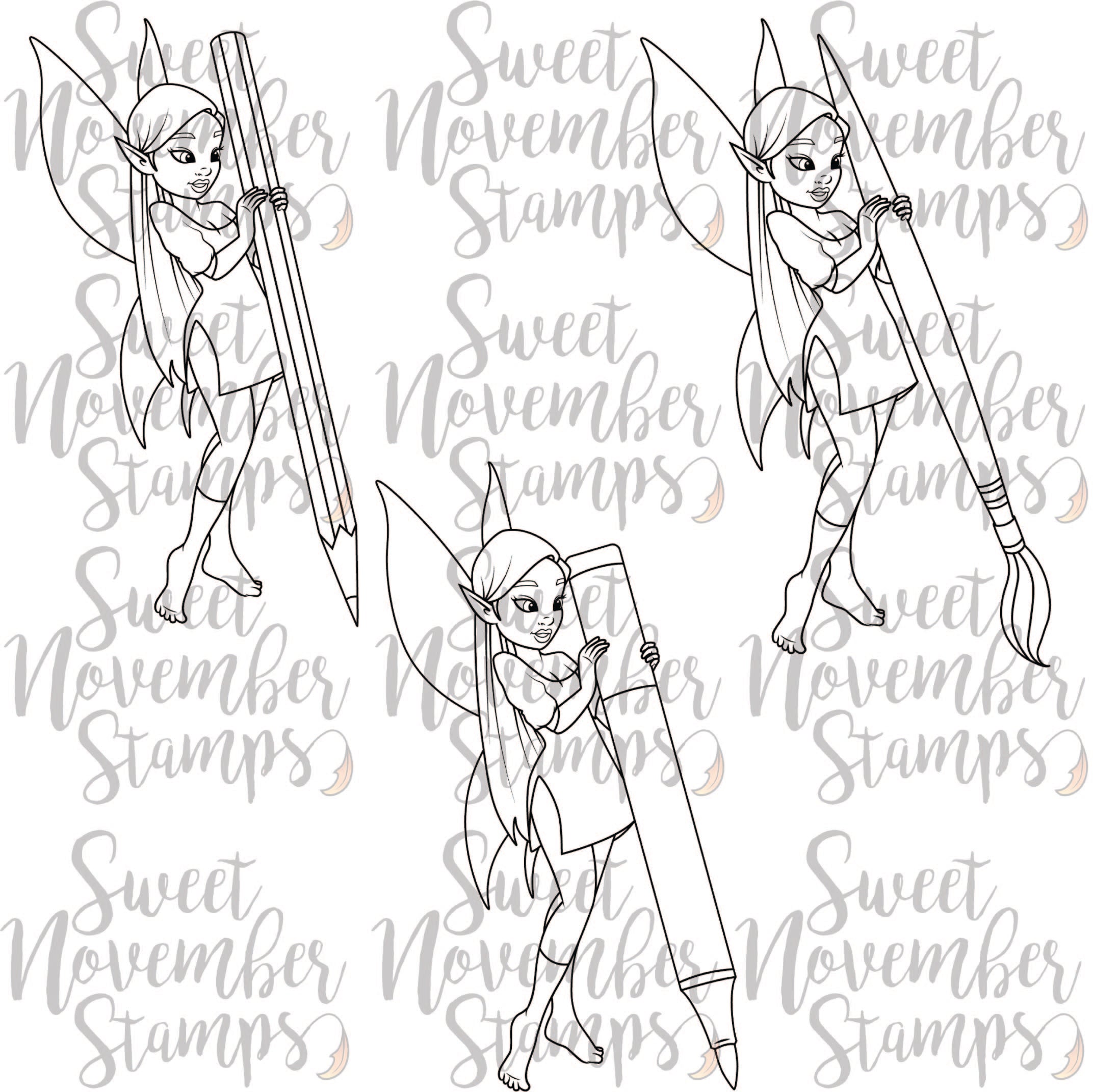 Digital Stamp - Color Magic: Xanthe Bundle