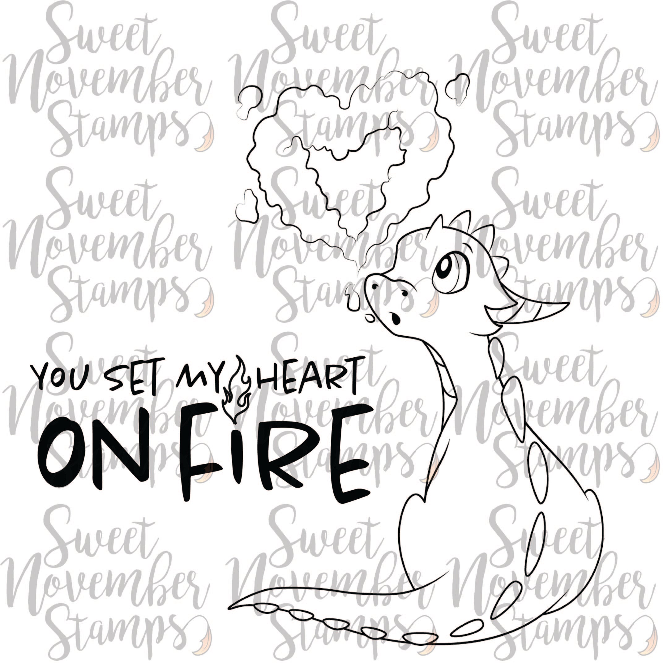 Digital Stamp - Burning Love: Zsu Zsu bundle set