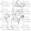 Digital Stamp - Sweet November Vault: Bunny Baby Daffodil