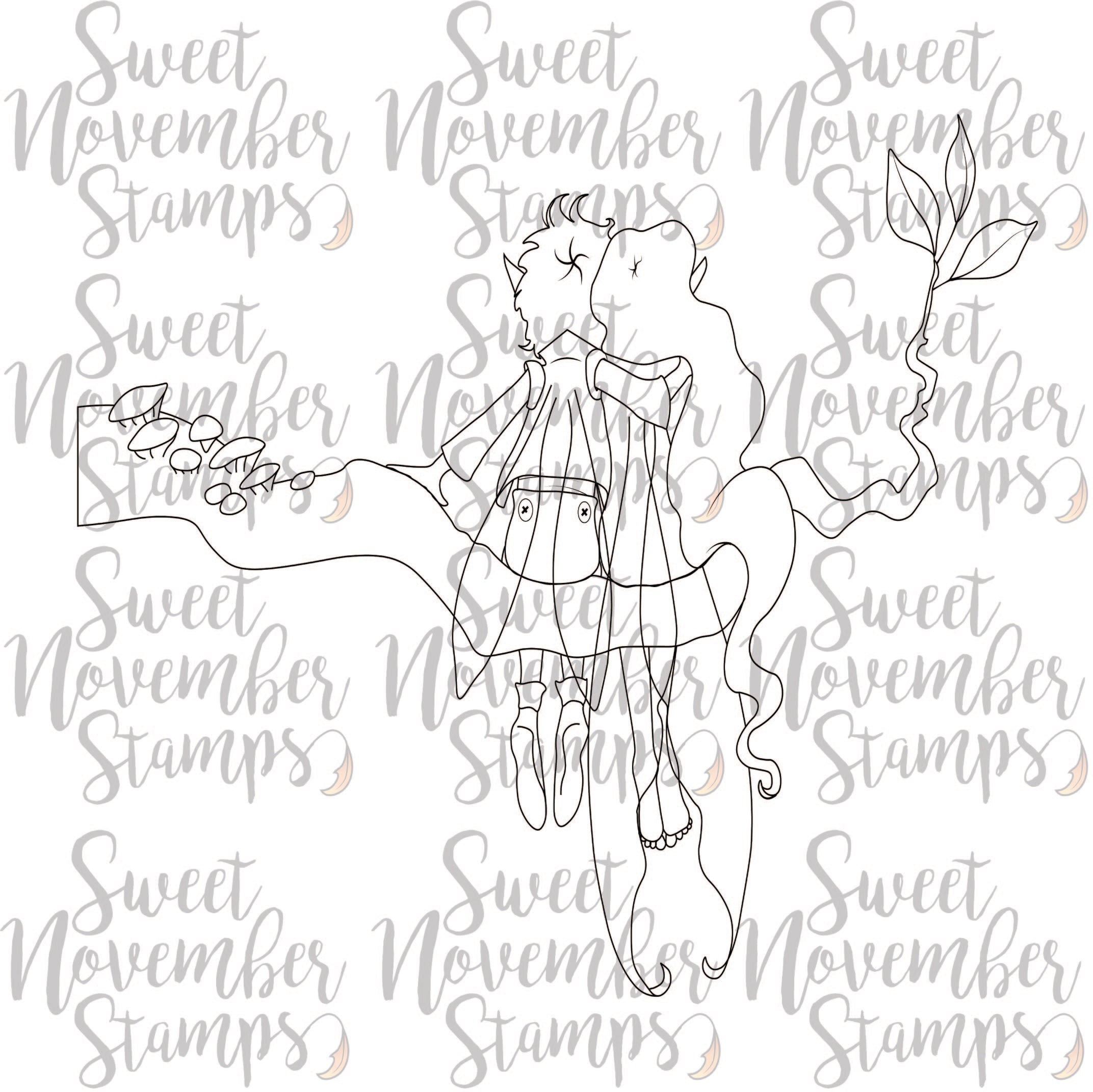 Digital Stamp - By your side