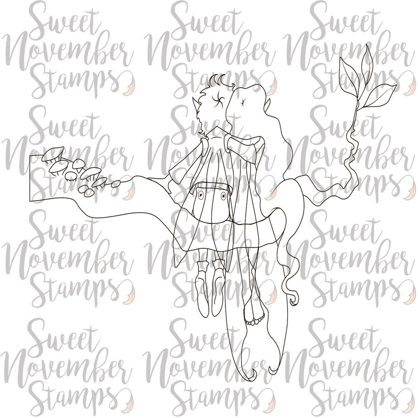 Digital Stamp - By your side