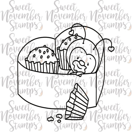 Digital Stamp - Sweet November Vault: Love Bug Chocolates