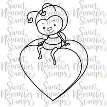 Load image into Gallery viewer, Digital Stamp - Sweet November Vault: Love Bug Heart
