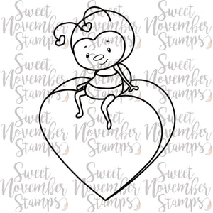 Digital Stamp - Sweet November Vault: Love Bug Heart