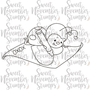 Digital Stamp - Sweet November Vault: Love Bug letter