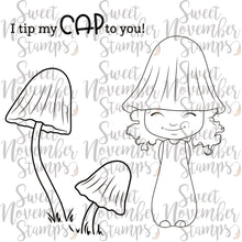 Load image into Gallery viewer, Digital Stamp - Midsummer Mushroom Collection: Pixie Cap
