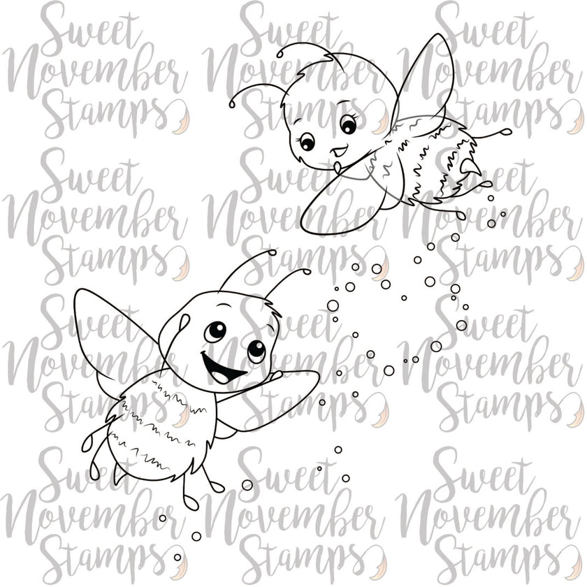 Digital Stamp - Sweet November Vault: The Bees