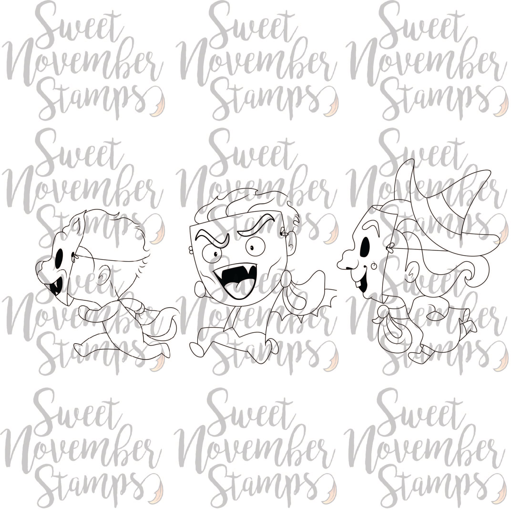 Digital Stamp - Newsletter Bundle: This way to candy