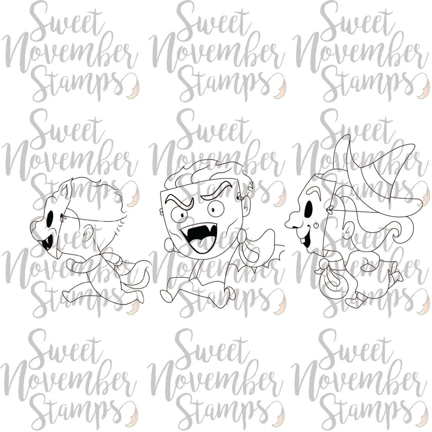 Digital Stamp - Newsletter Bundle: This way to candy