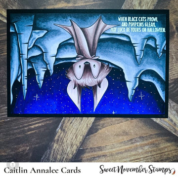 Digital Stamp - Background Builder: Vampire Cavern