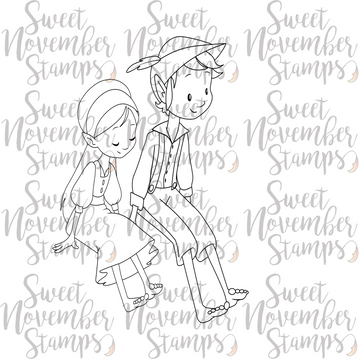 Digital Stamp - The Brownies: Fennel and Fern