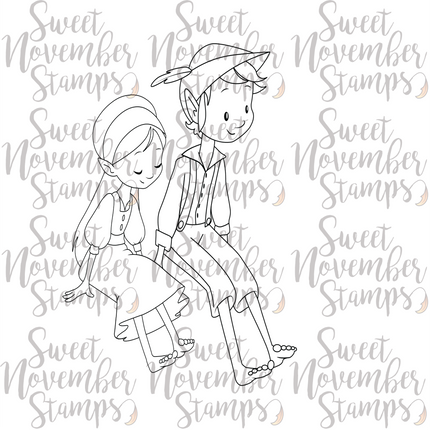 Digital Stamp - The Brownies: Fennel and Fern