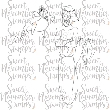 Digital Stamp - Fluke Swiftfin and M.C. Hammerhead